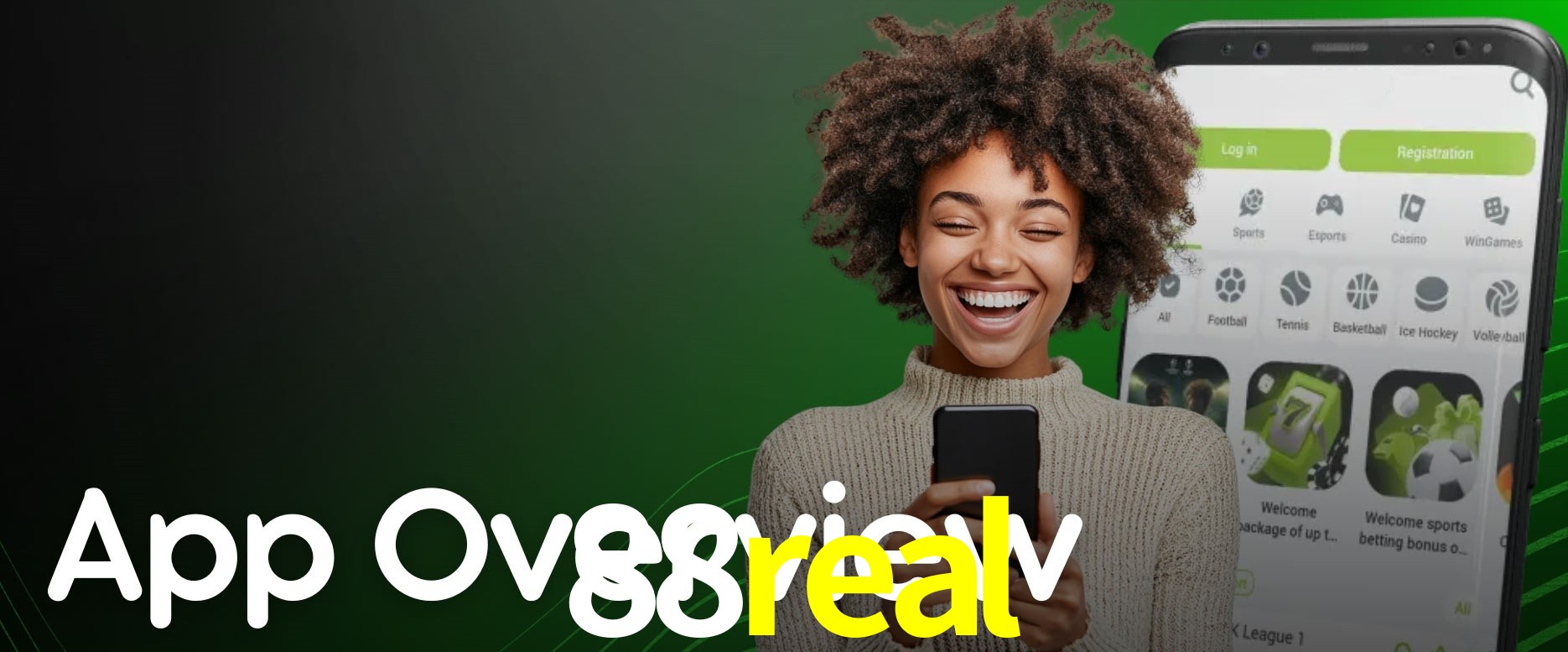 APP oficial da 88real para mobile